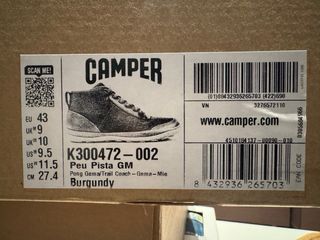 Botas Camper Marrones/Rojas