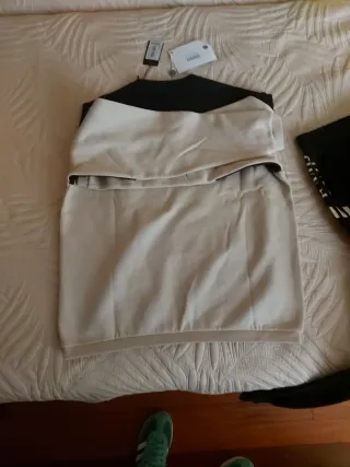 Conjunto Chándal EA7 Negro y Blanco