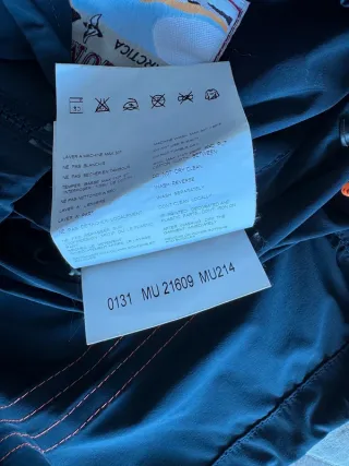 Giacca tecnica Museum blu taglia M