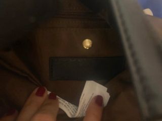 Bolso Adolfo Dominguez marrón sin usar