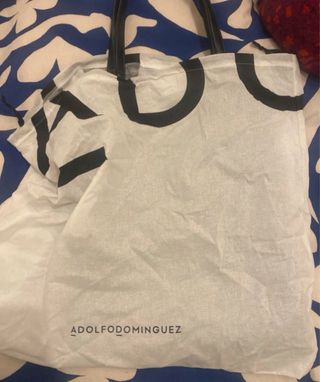 Bolso Adolfo Dominguez marrón sin usar