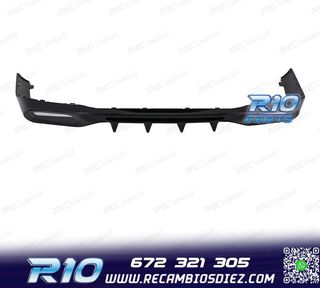 DIFUSOR MERCEDES W206 AMG 21- LOOK C43 + COLAS ESCAPE NEGRO