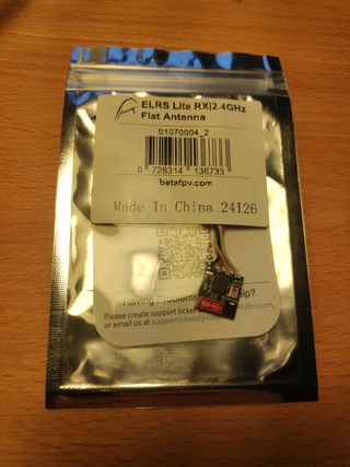 RX ELRS Lite Betafpv 2.4GHz con antena integrada