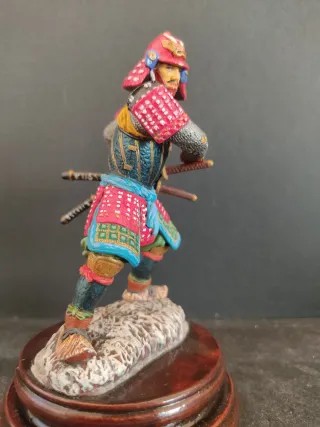 Soldado de plomo samurái 100mm