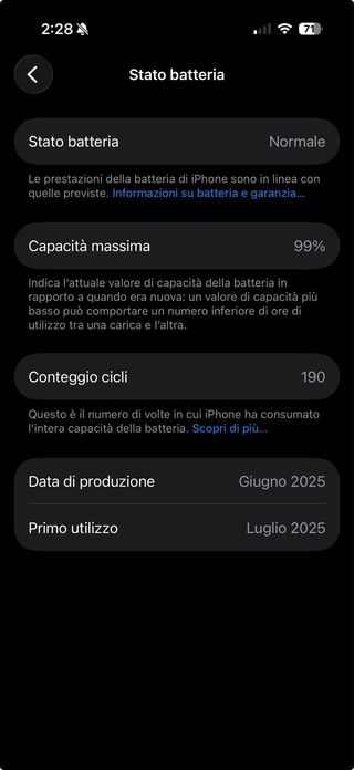 iPhone 16 Pro 128GB Nero