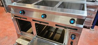 Cocina Industrial Jemi 3 fuegos + Horno