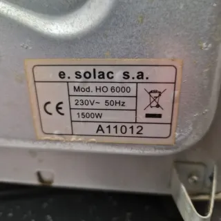 Horno Solac HO6000