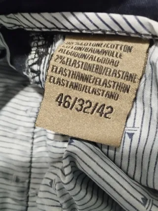 Pantaloni cargo uomo blu