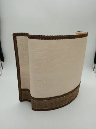 Paralume vintage classico beige/marrone