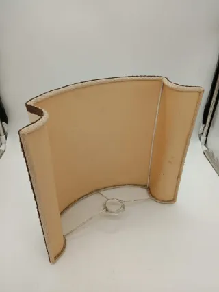 Paralume vintage classico beige/marrone