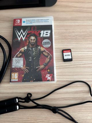 Nintendo Switch + Juego WWE 2K18