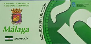 MALAGA Moneda 5 Euros Catedral de Málaga