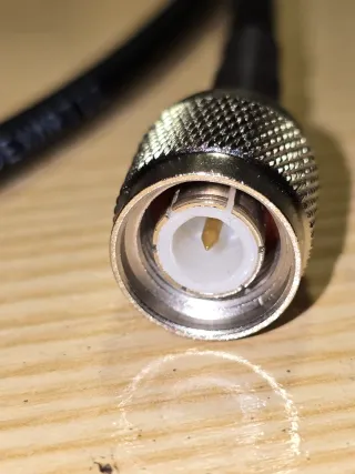 2 Cables Coaxiales BNC Macho a TNC Macho 50cm