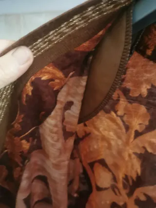 Giacca donna marrone con dettagli oro