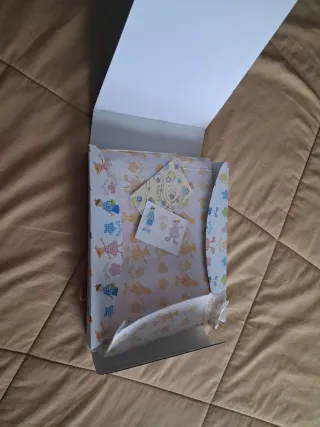 Album portafoto rosa con fiori