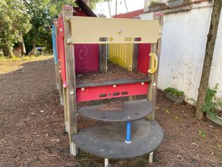 Parque infantil para jardín