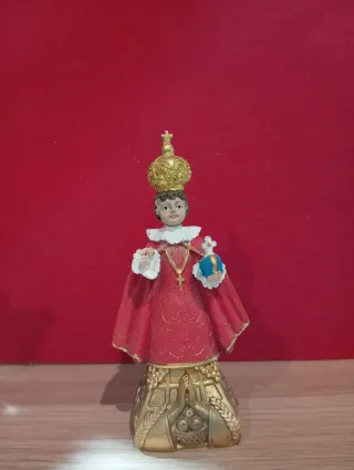 Statua Gesù Bambino di Praga cm 15