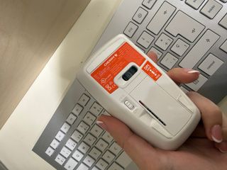 Teclado y Ratón Inalámbrico Cherry Plateado