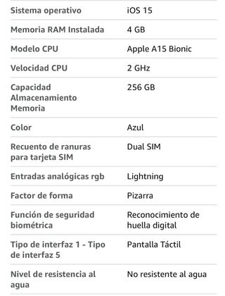 iPhone 13 256GB Blu Ricondizionato