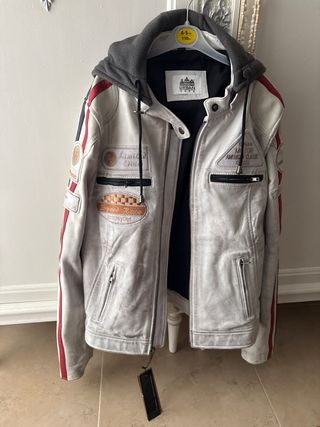 Chaqueta Cuero Urban Classics Talla XL.