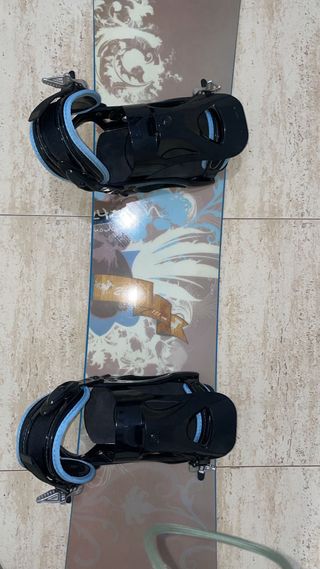 Tabla Snowboard Fawn 151cm 24/7 + BOTAS TALLA 40