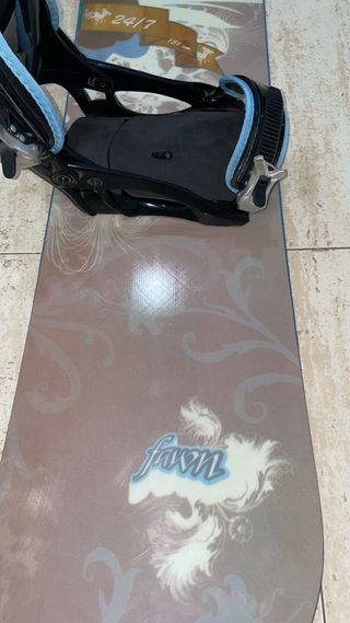 Tabla Snowboard Fawn 151cm 24/7 + BOTAS TALLA 40