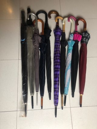 Paraguas varios colores