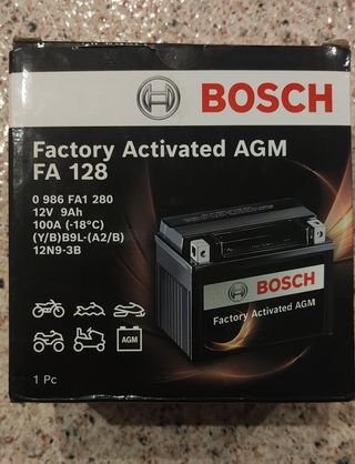 Batería Bosch FA128 AGM Nueva