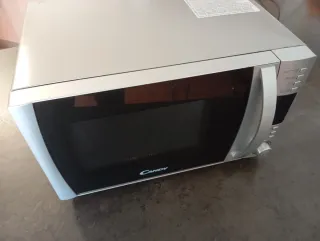 Microondas Candy plateado