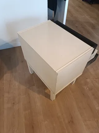 Cajonera vintage beige y negra