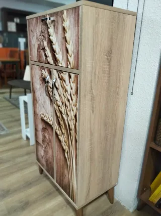 Mueble Nuevo de diseño con estampado de espigas