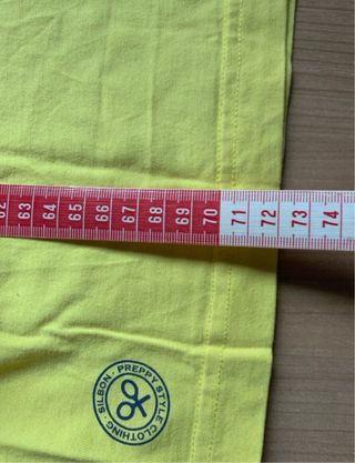 Camiseta Silbon Amarilla