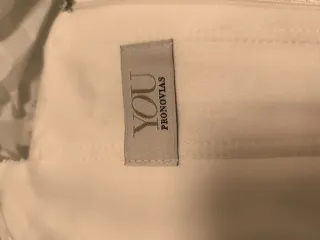 Vestido de Novia Blanco Encaje y Perlas.