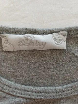 Maglia bambina stampa fiori e profilo