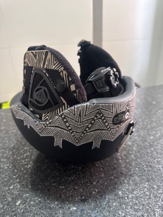 Casco Esquí Snowboard Roxy Negro