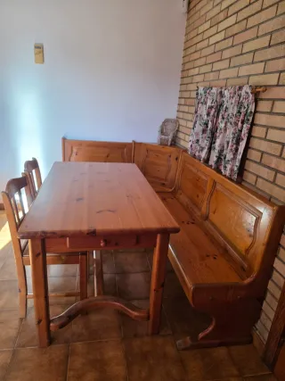Muebles comedor madera de pino maciza Provenzal