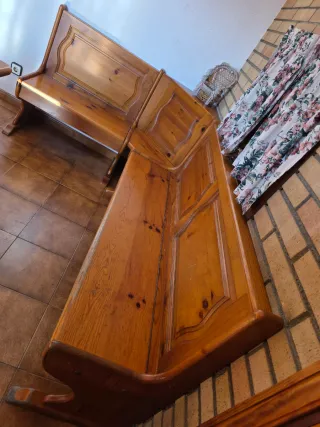 Muebles comedor madera de pino maciza Provenzal