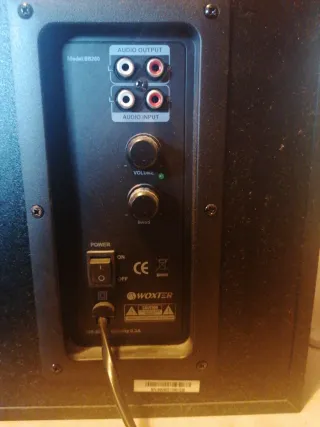 Altavoces WOXTER 6.5 de 150w con subwoofer