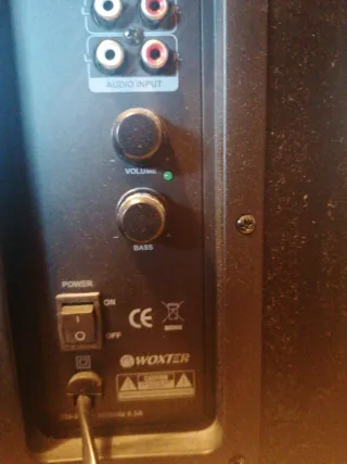 Altavoces WOXTER 6.5 de 150w con subwoofer