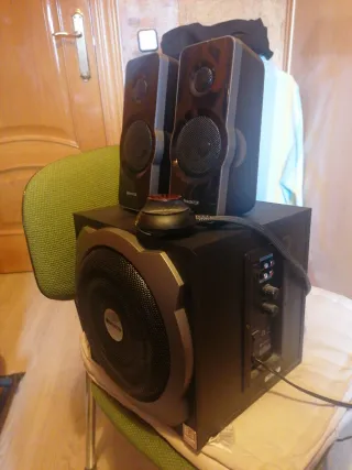 Altavoces WOXTER 6.5 de 150w con subwoofer