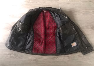 Chaqueta Piel Boss Orange Talla S