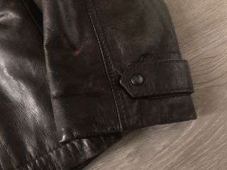 Chaqueta Piel Boss Orange Talla S