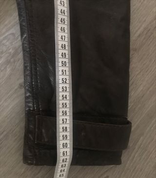 Chaqueta Piel Boss Orange Talla S