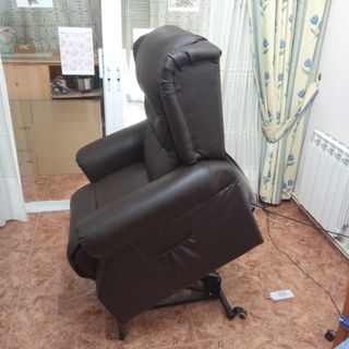 Sillón Relax Eléctrico Reclinable Marrón