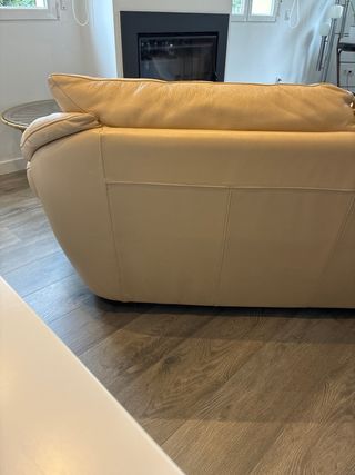 Sofá cuero años 70 Natuzzi