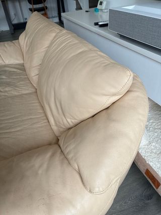 Sofá cuero años 70 Natuzzi