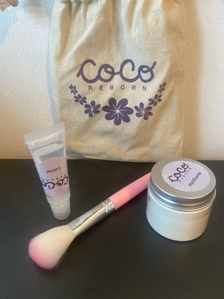 Polvos matificantes para bebé reborn