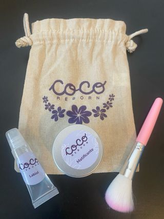 Polvos matificantes para bebé reborn