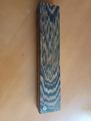 Abrecartas Plata Renfe en caja de madera