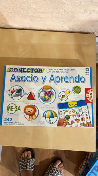 Juego Conector Asocio y Aprendo 4-7 años